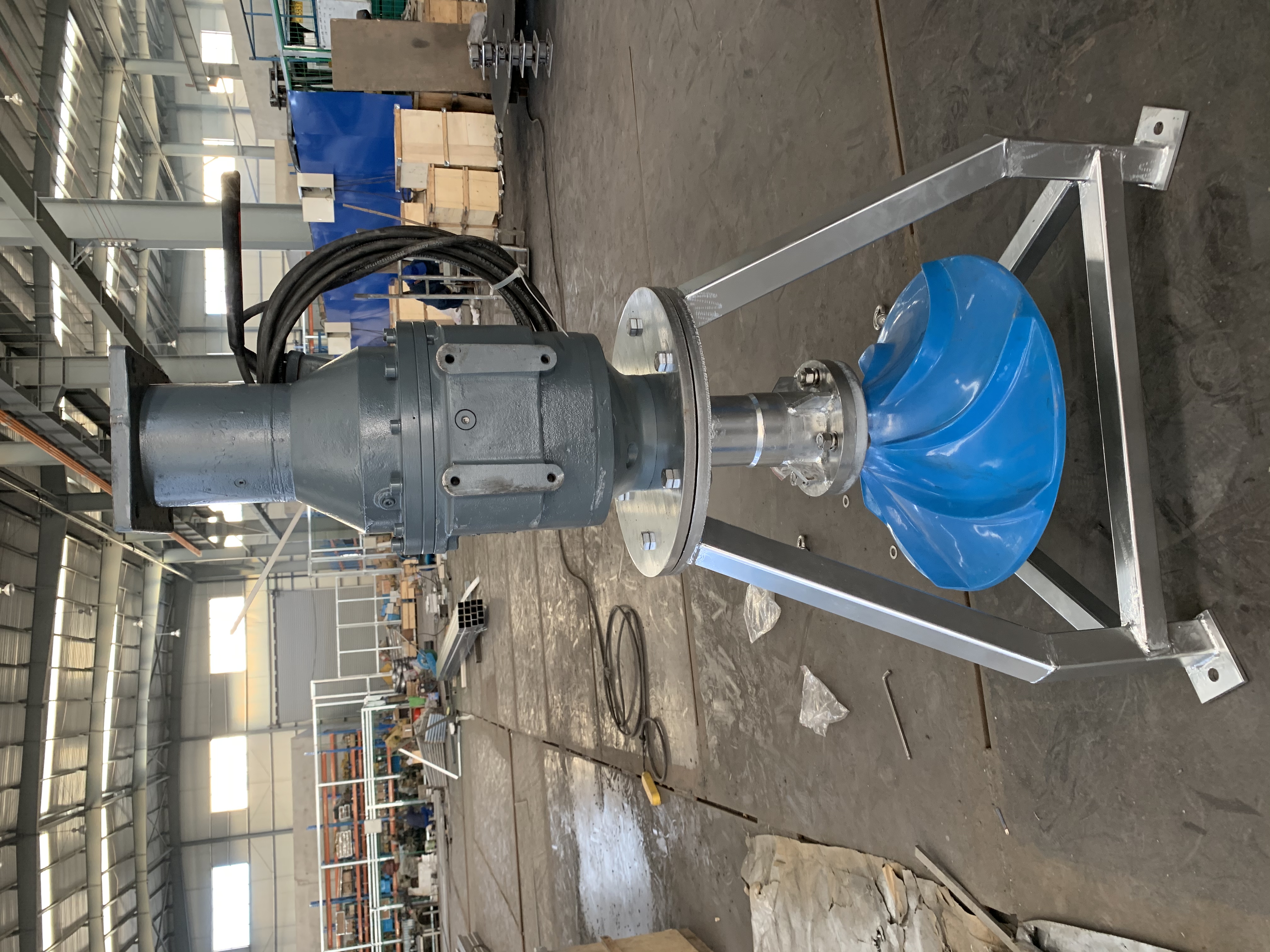 潛水雙曲面攪拌機(jī)與其它攪拌設(shè)備相比，優(yōu)勢(shì)在哪里？ | 南京藍(lán)寶石環(huán)保