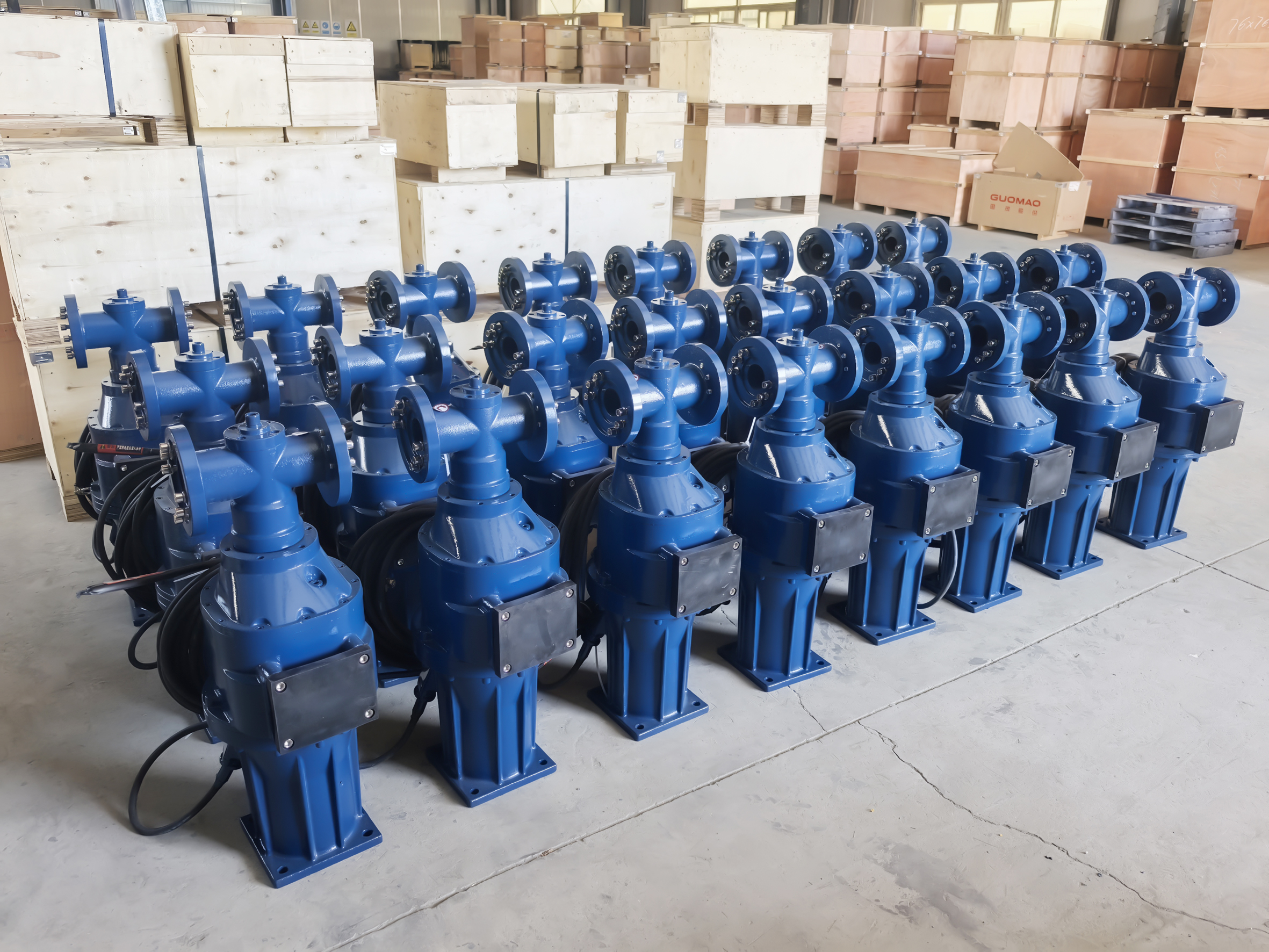 攜手安徽客戶，南京藍(lán)寶石潛水推流器助力污水處理項目高效運行